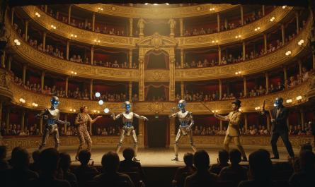 découvrez launaguet où la robotique transforme la scène du théâtre molière avec une comédie innovante alliant technologie et humour.