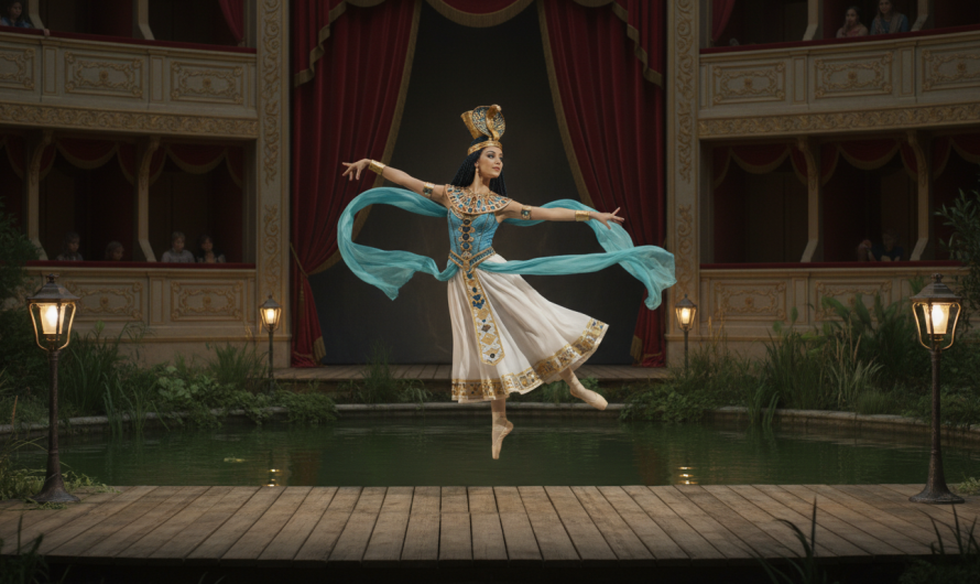 Le Ballet Envoûtant de la Reine Cléopâtre Prend Vie au Théâtre de l’Étang de Saint-Estève
