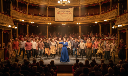 ne manquez pas deux soirées musicales exceptionnelles au théâtre saint-louis de cholet avec le chœur des frappés du sol et la chanteuse coline rio.