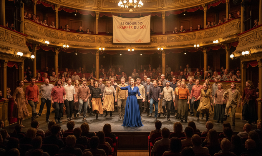 Le chœur des Frappés du sol accueille Coline Rio pour deux soirées musicales au Théâtre Saint-Louis de Cholet