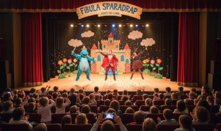 découvrez le spectacle pour enfants « fibula sparadrap » à pont-de-larn, un événement qui a conquis le public en faisant salle comble. une expérience magique à ne pas manquer !