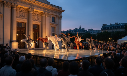 découvrez la saison prochaine au théâtre des champs-élysées, une célébration vibrante et passionnée de la danse contemporaine à paris, avec des spectacles innovants et des artistes de renommée internationale.