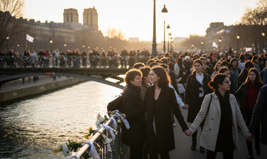 Sur le Pont des Arts : « Plus Fort.es Ensemble », un festival engagée pour lutter contre les violences