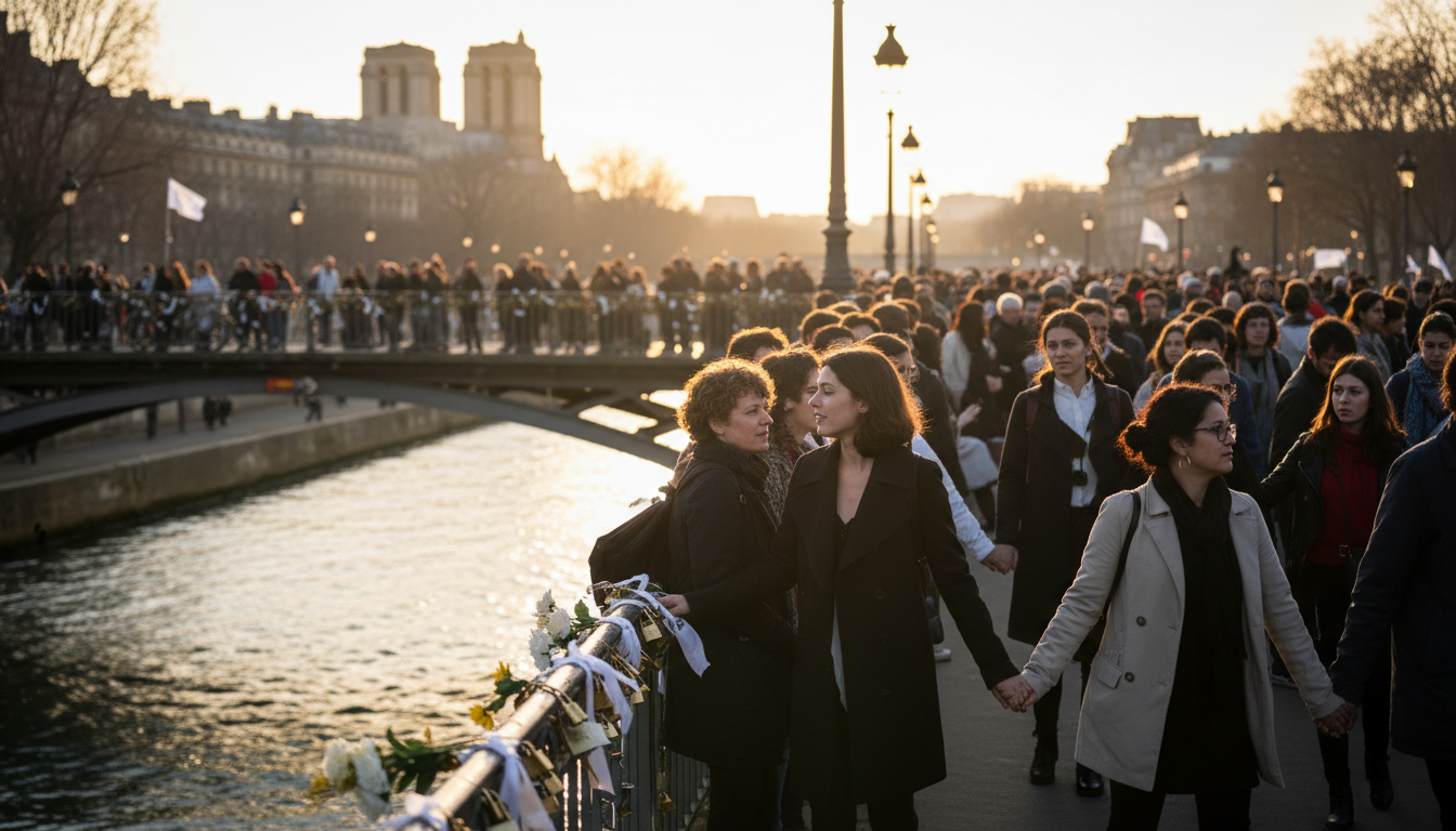 découvrez « plus fort.es ensemble », un festival engagé sur le pont des arts pour sensibiliser et lutter contre les violences grâce à des actions solidaires et artistiques.