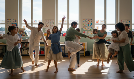 à gouvix, découvrez comment la danse contemporaine transforme l'école grâce à des brigades d’intervention mêlant chorégraphie et poésie, pour une expérience artistique unique.