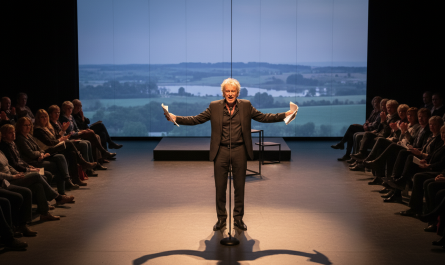 jean-yves lenoir présente ses poèmes au théâtre contemporain en dombes, offrant une soirée poétique unique à clermont-ferrand.