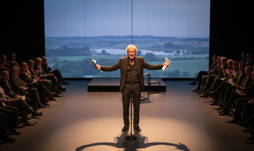 Jean-Yves Lenoir fait résonner ses poèmes à Clermont-Ferrand avec le Théâtre Contemporain en Dombes