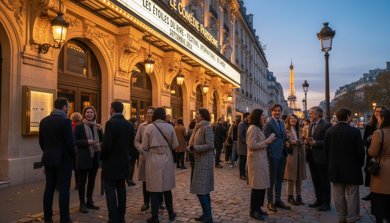découvrez les spectacles d’humour incontournables à paris en septembre 2026 pour des soirées pleines de rires et de bonne humeur.
