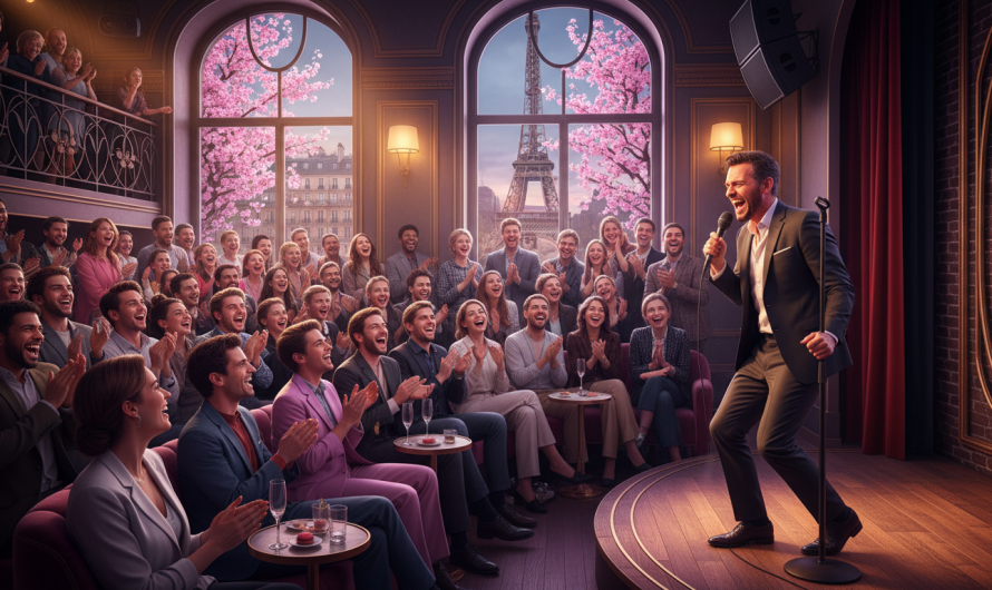 Les incontournables spectacles d’humour à découvrir à Paris en avril 2026