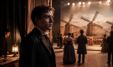 découvrez l'histoire captivante d'un jeune dramaturge de moulins confronté à son destin lors de la première représentation de sa pièce récemment montée.