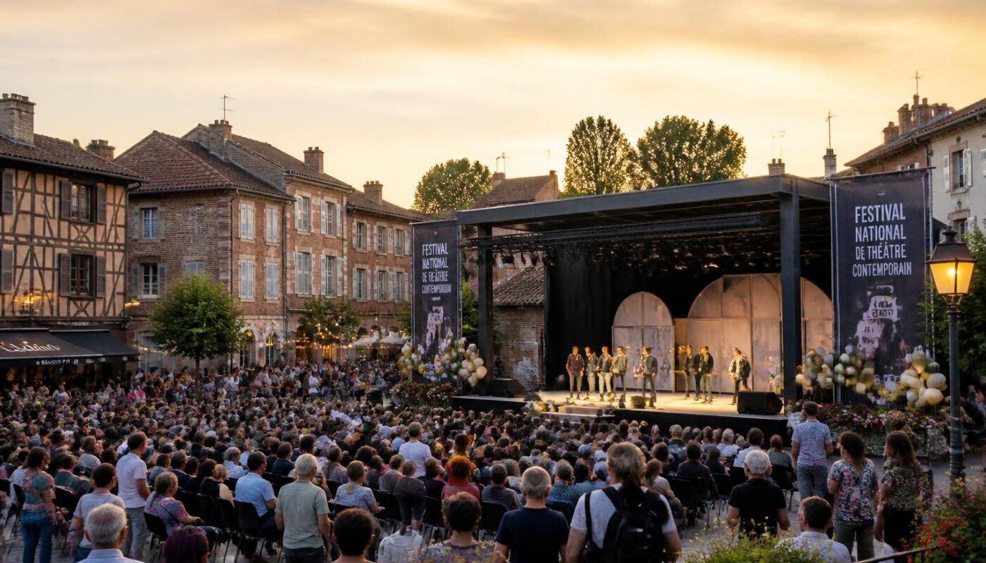 découvrez la 38e édition du festival national de théâtre contemporain à châtillon-sur-chalaronne, une célébration unique marquée par plusieurs anniversaires et des spectacles innovants.