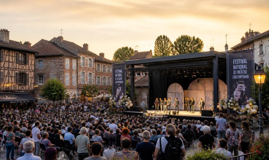 Châtillon-sur-Chalaronne : La 38e édition du Festival national de théâtre contemporain célèbre ses anniversaires…