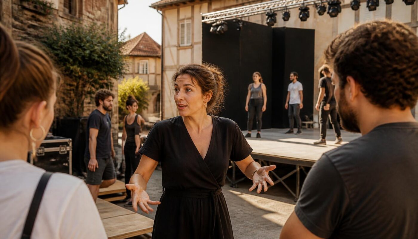 découvrez le festival de théâtre contemporain de châtillon-sur-chalaronne à travers le regard passionné de l’une de ses fondatrices, au cœur d’une célébration artistique unique.