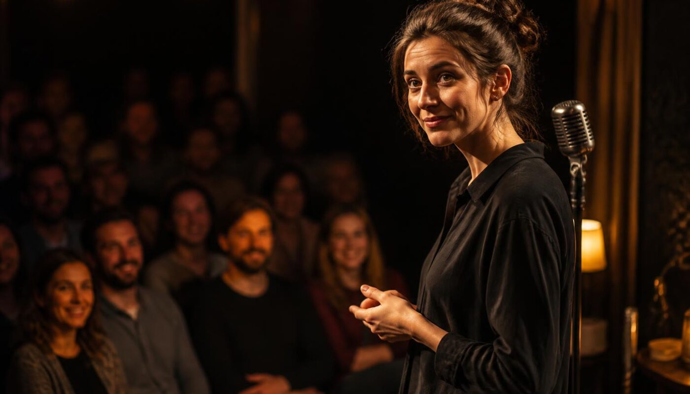 découvrez à héric un spectacle unique ce vendredi alliant humour et émotion pour une soirée inoubliable.