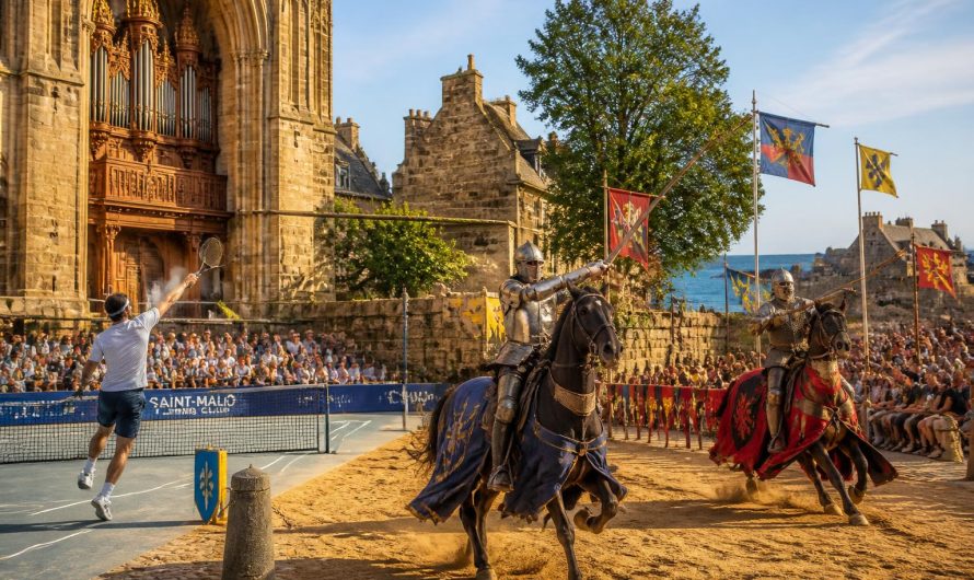 Humour, orgue, tennis et chevaliers : découvrez le riche programme culturel et sportif du week-end dans le pays de Saint-Malo