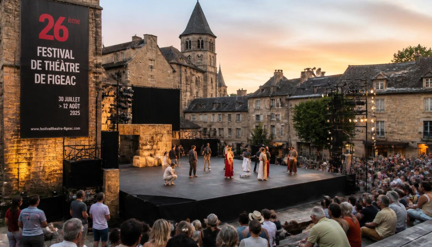 découvrez la 26e édition du festival de théâtre de figeac avec une programmation surprenante qui promet émotions et moments inoubliables.