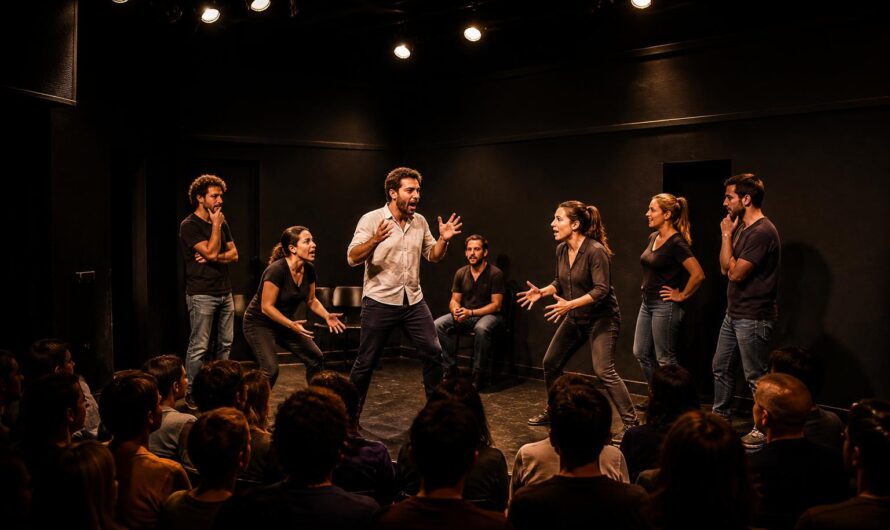 Le frisson du théâtre d’improvisation : quand l&rsquo;absence de filet devient source de magie – un spectacle à ne pas manquer ce …