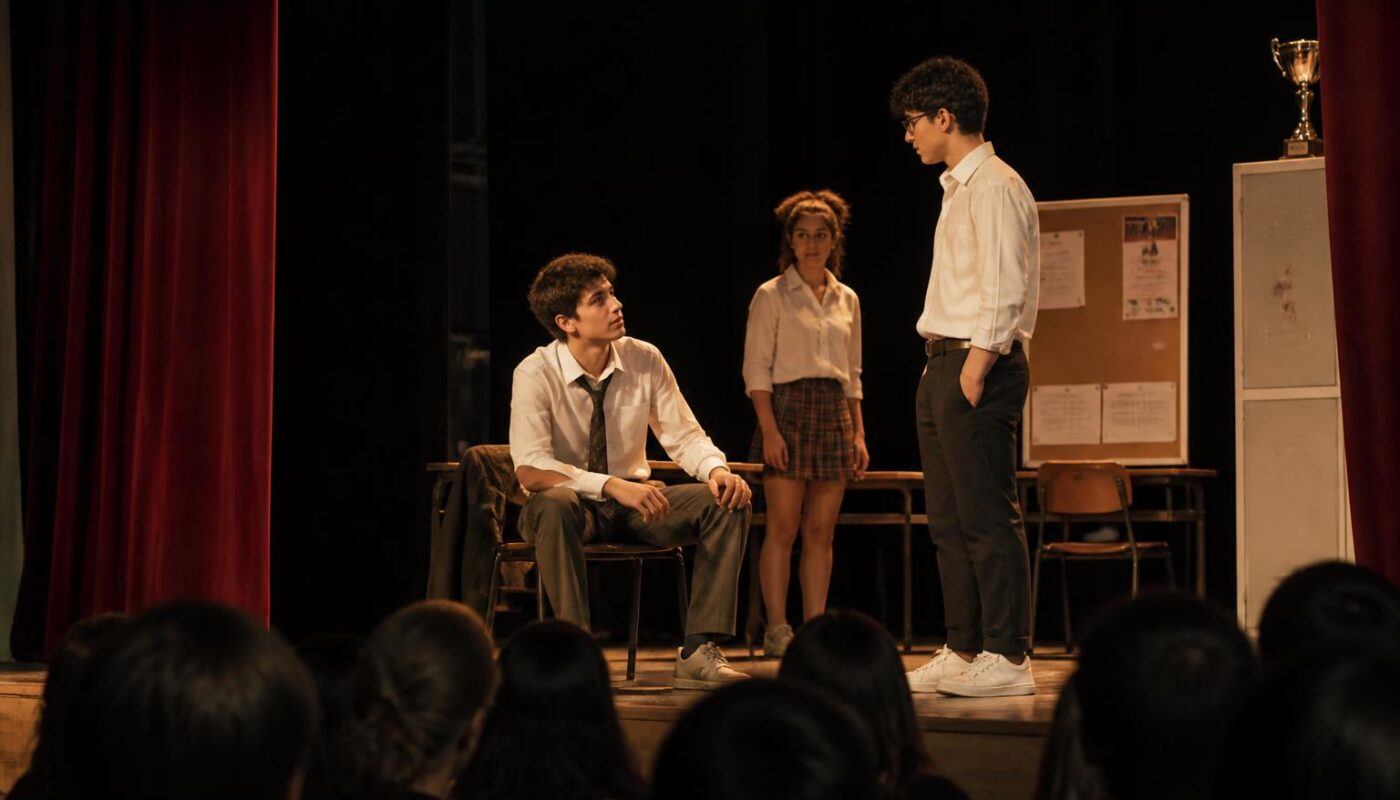 le lycée de nogent-le-rotrou présente sa création théâtrale ce lundi, une soirée culturelle à ne pas manquer pour les amateurs de théâtre et d'art.