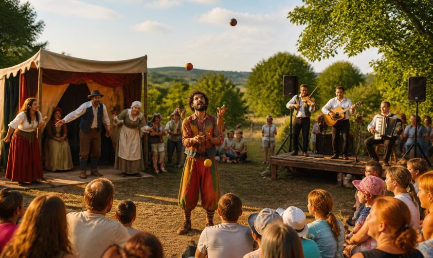 Lys-Haut-Layon : Une journée festive entre cirque, théâtre de rue et concerts ce dimanche