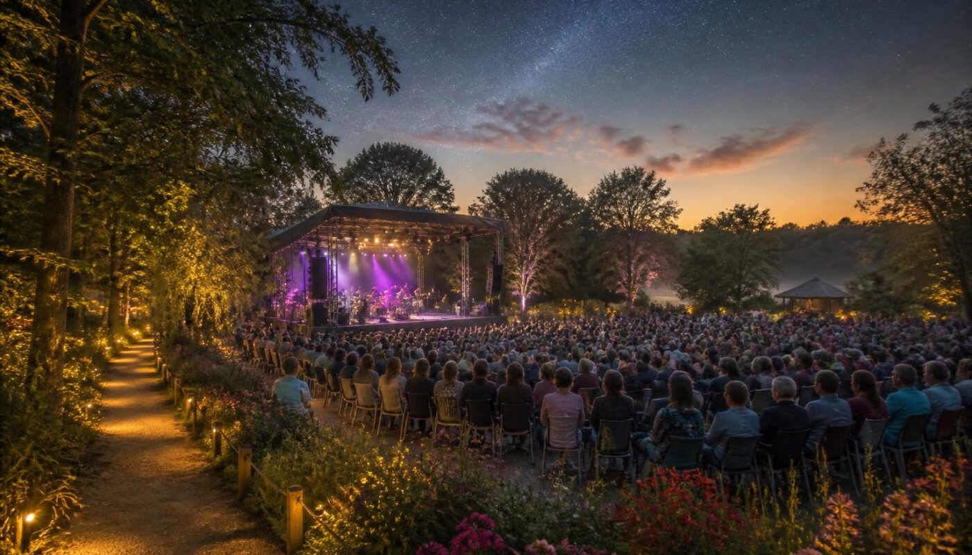 vivez une soirée magique à montans avec un concert-spectacle exceptionnel au parc rossignol, alliant musique envoûtante et ambiance féerique.