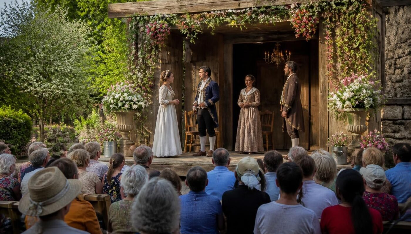 à elven, le printemps du théâtre se termine en beauté avec une représentation unique et précieuse, offrant un spectacle mémorable et riche en émotions.
