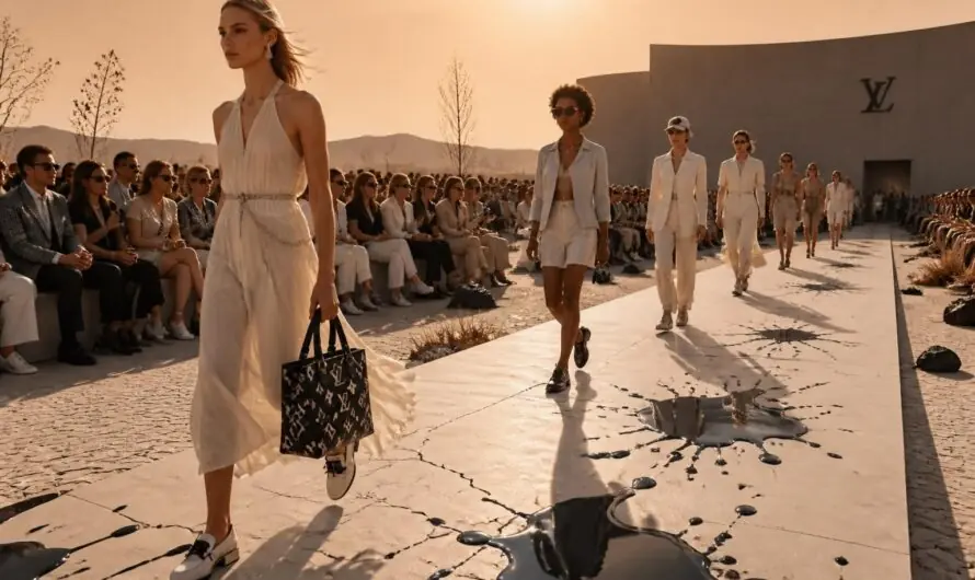 « Beaucoup d’encre, peu d’eau » : Comment LVMH justifie son défilé Vuitton malgré la canicule