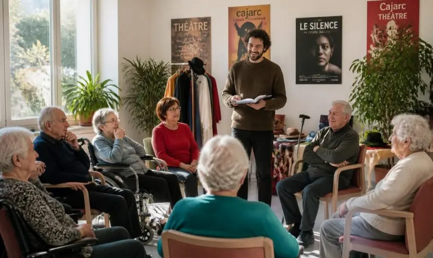 Cajarc : Lancement d’un projet théâtral au cœur de l’EHPAD