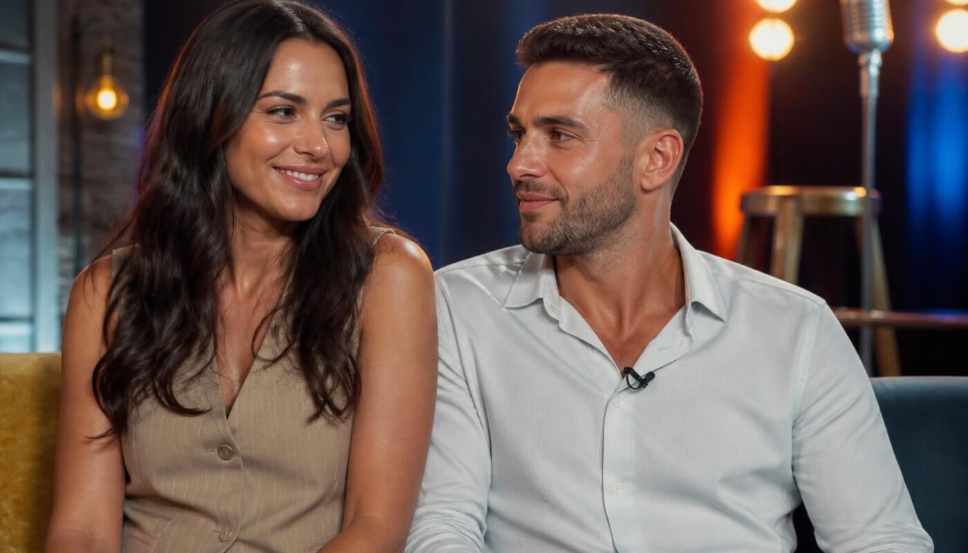 découvrez l'interview exclusive de jenna et laurent, couple emblématique de 'mariés au premier regard', qui nous parle de leur prochaine aventure : un spectacle de stand-up rempli d'humour et de complicité.