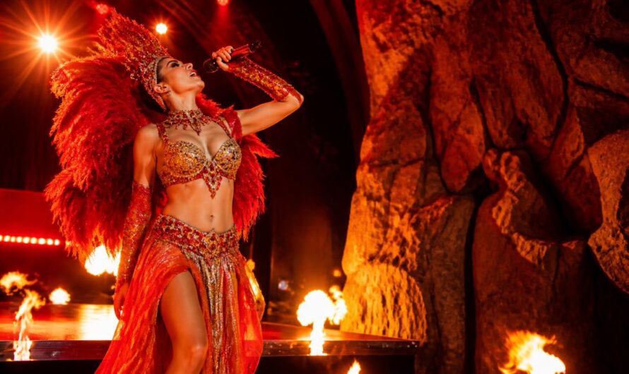 Mado enflamme la scène du Côté Rocher avec son cabaret flamboyant