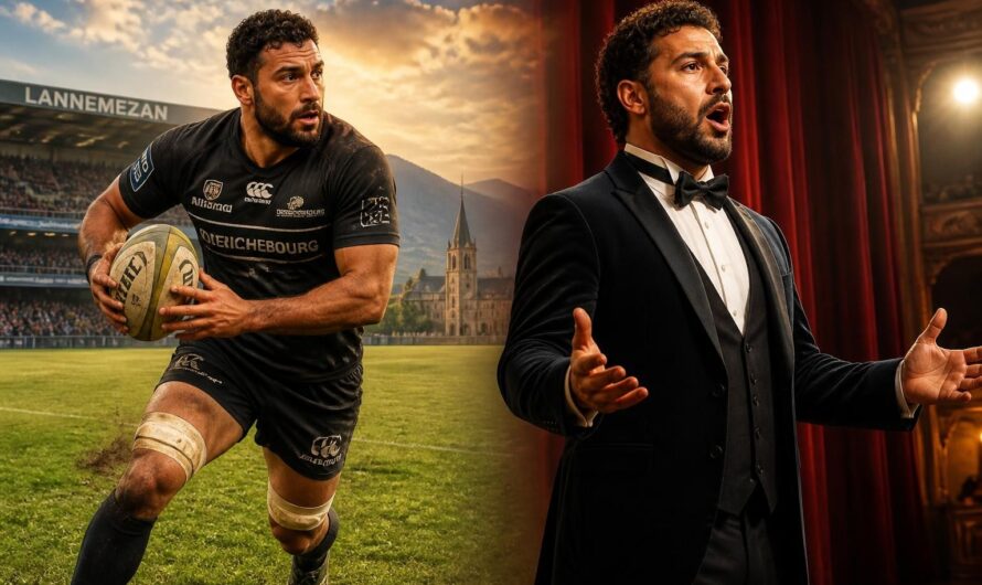 Omar Hasan : du terrain de rugby à la scène lyrique, une aventure exceptionnelle à Lannemezan