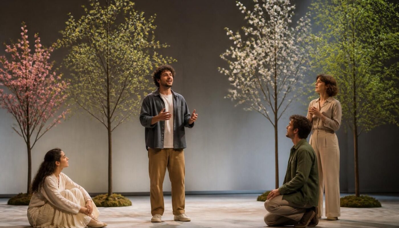 découvrez « quatre printemps », une pièce de théâtre contemporaine captivante à longwy, alliant émotions et réflexions pour un moment inoubliable.