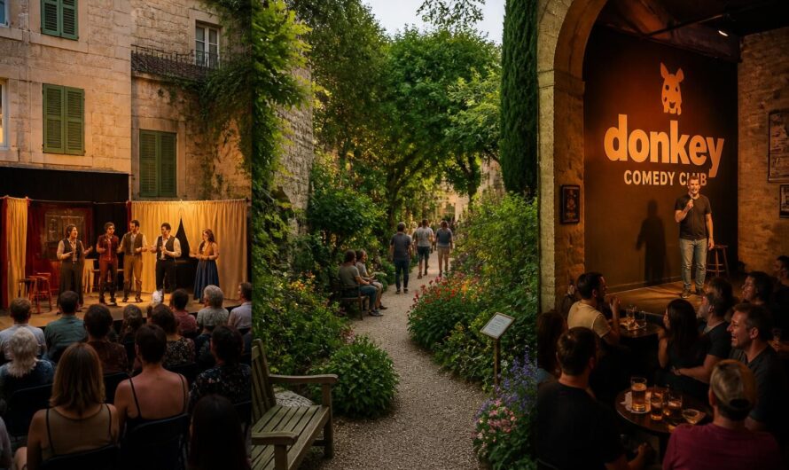 Sorties à Montpellier le lundi 8 : théâtre amateur, Jardin Secret et Donkey Comedy Club au programme