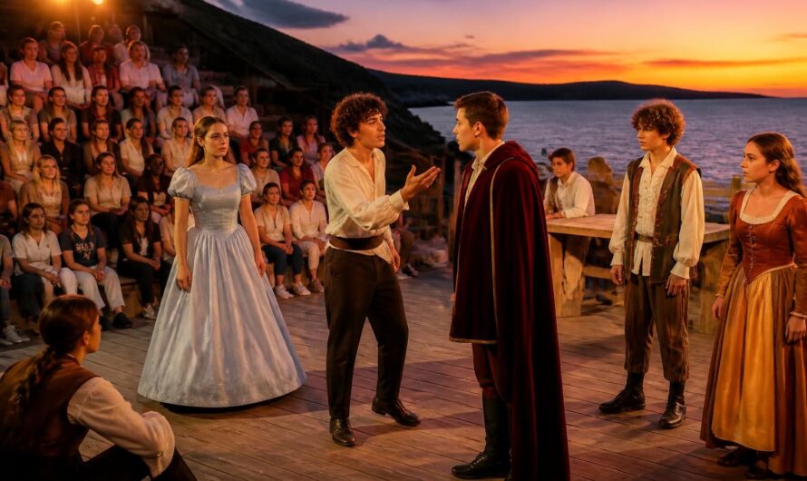 Un spectacle captivant clôture en beauté les cours de théâtre du collège La Nadière au Théâtre de la Mer