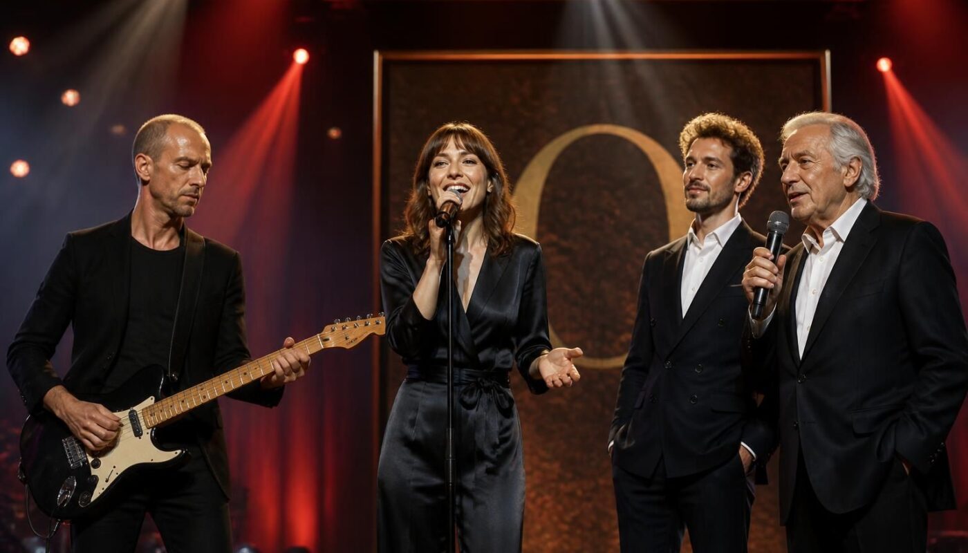 ne manquez pas le spectacle exceptionnel à drôme avec calogero, paul de saint sernin, pierre arditi et marine leonardi réunis sur la scène d'o pour une soirée unique alliant musique et théâtre.