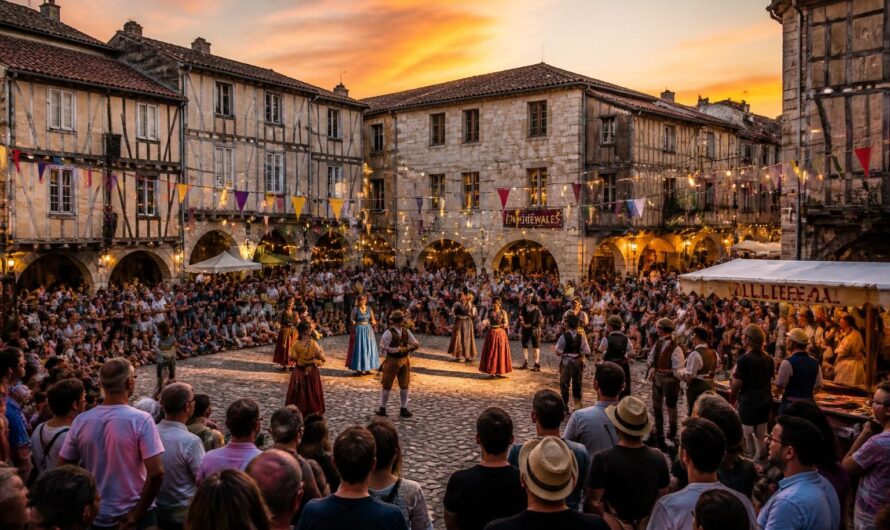 Villeréal : Quand la bastide se transforme en épicentre du spectacle vivant lors d’un festival unique